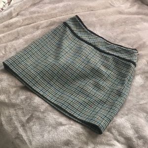 Wool Mini Skirt